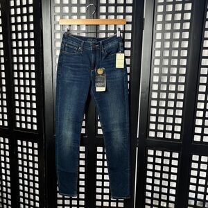 💙 Lucky Brand Brooke Legging Skinny Jeans 4/27 Dark Wash Stretch NWT Women's 💙
